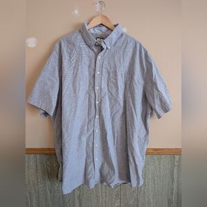 Denver Hayes Light Blue Casual Button Down Shirt